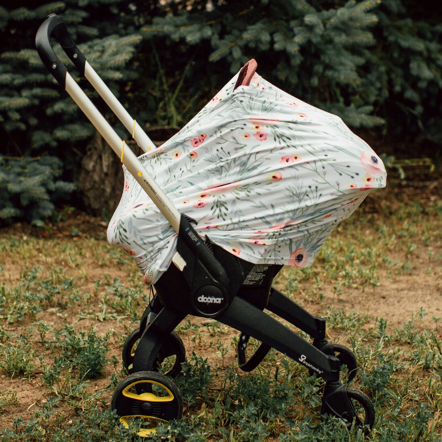 multi use baby cover|floral kiss