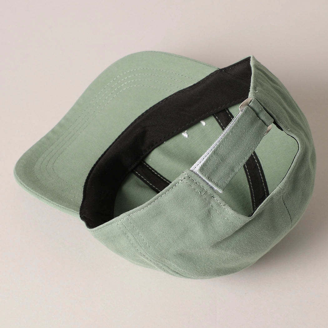 “mini” baseball hat|sage