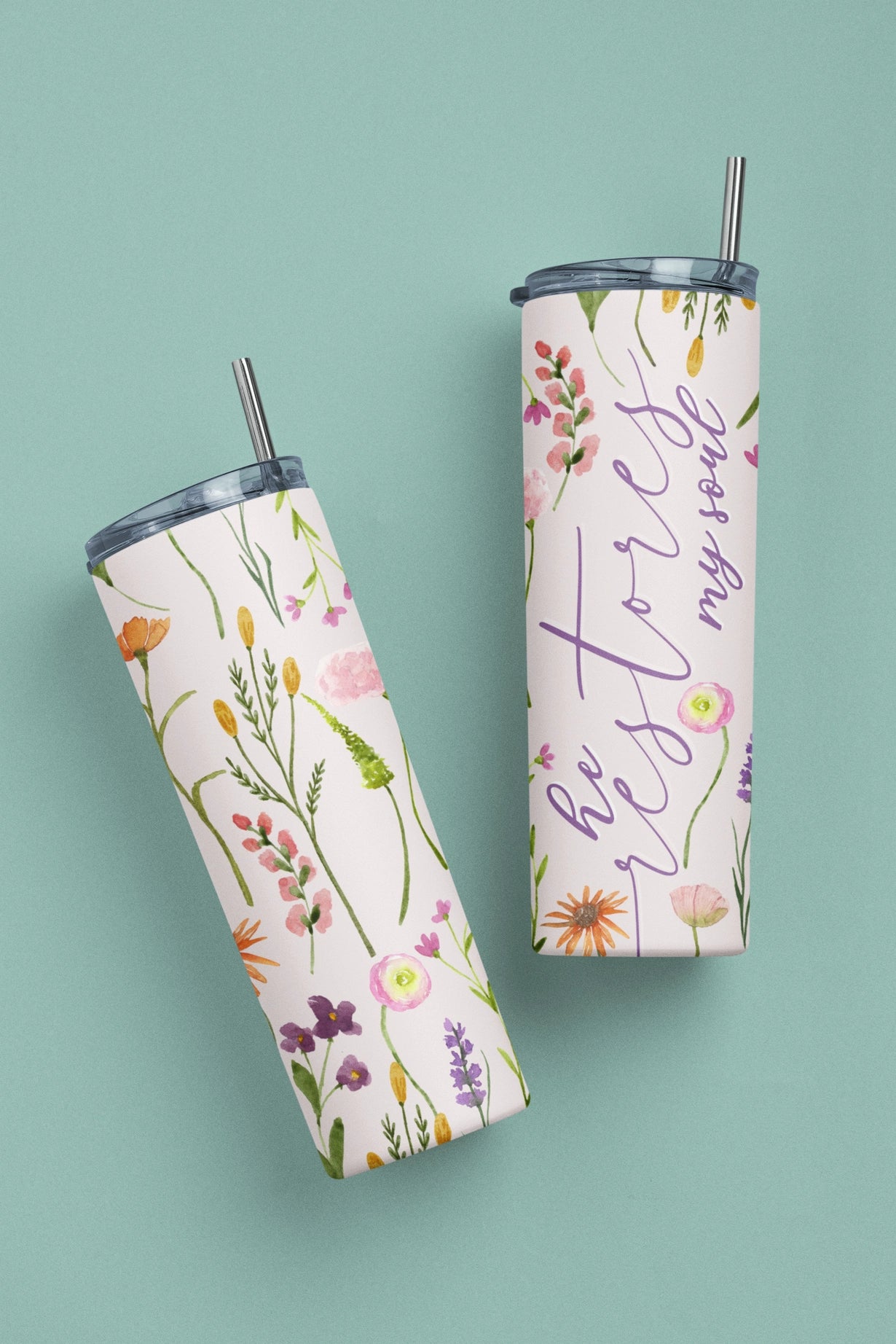 he restores my soul|20oz tumbler