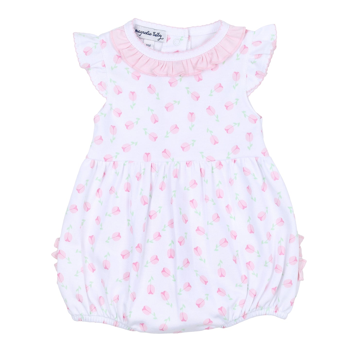 tessa's classics ruffle flutter bubble|pink