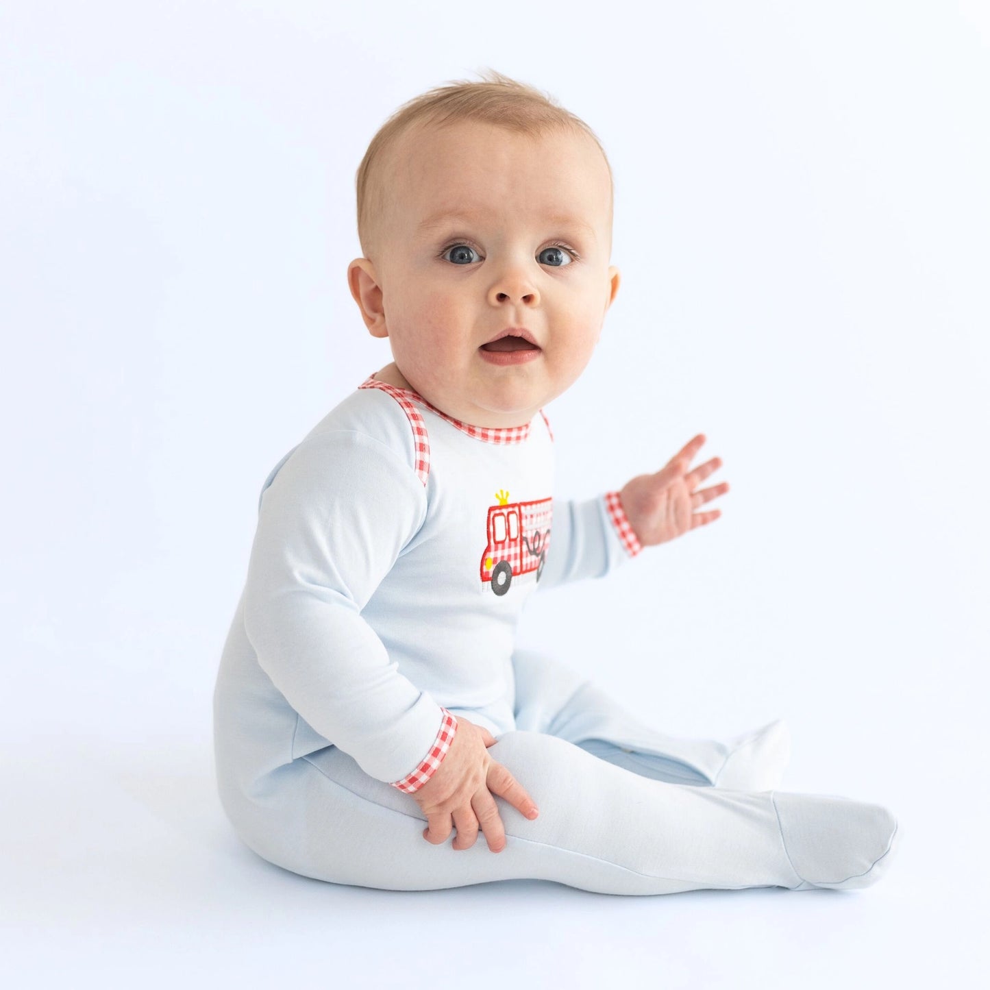 firetruck sleeper|blue