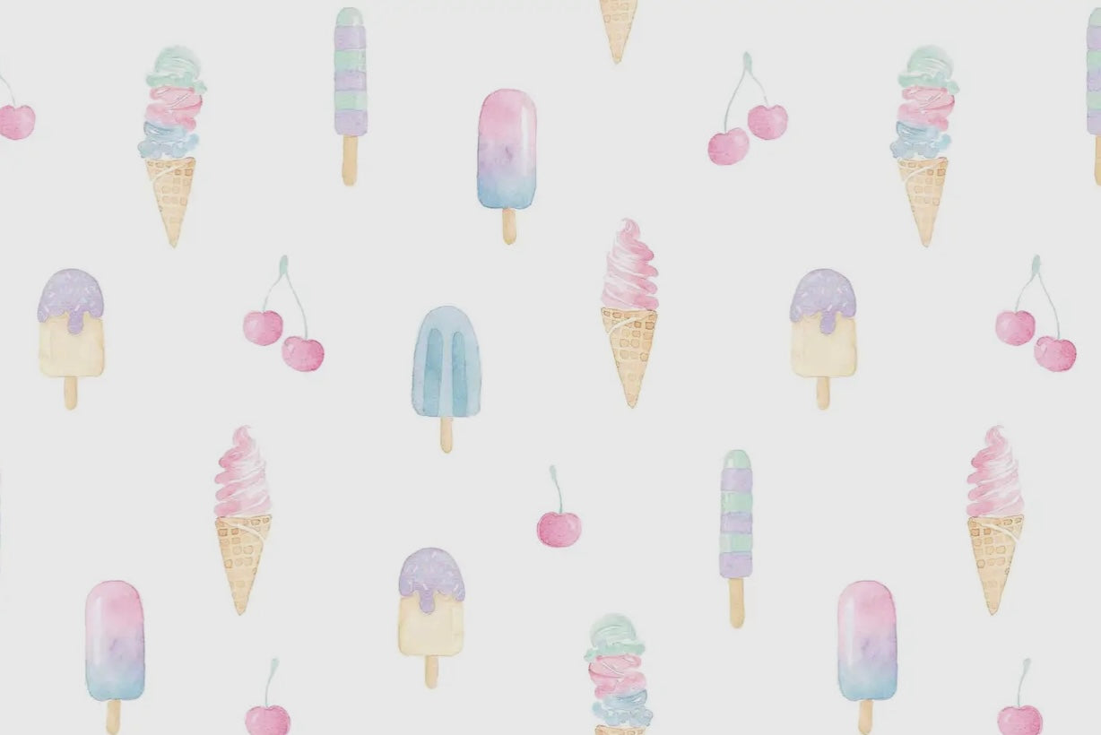 ice cream ruffle footie sleeper|multi