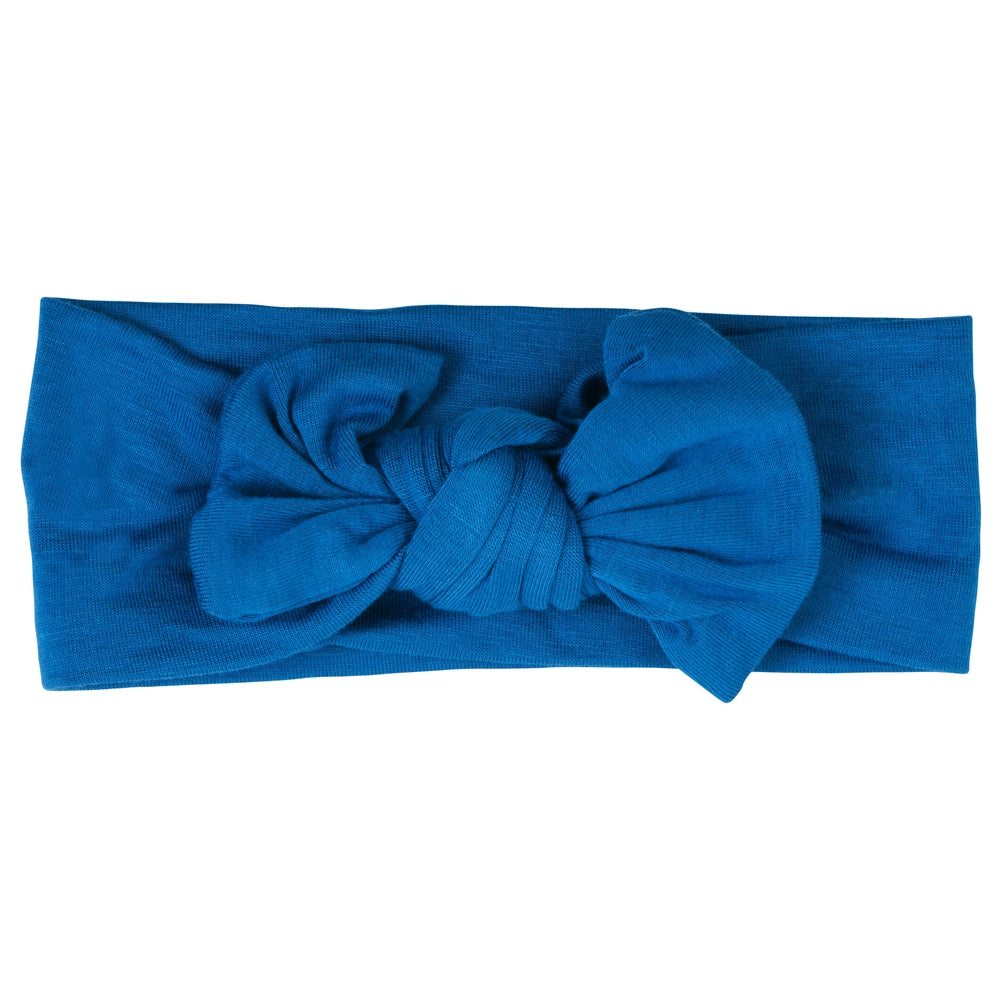 knotted bow|blue