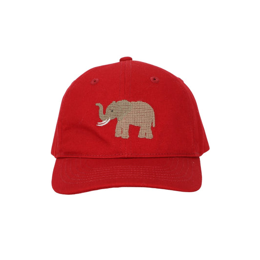 elephant hat|red