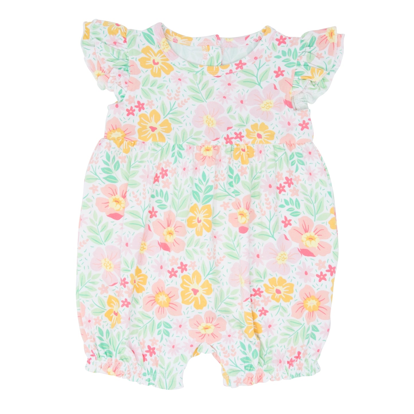 ruffle romper|fantasy flower