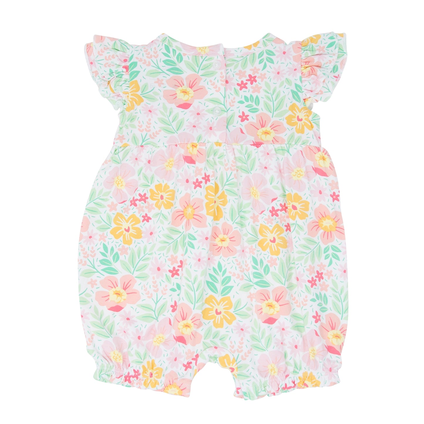 ruffle romper|fantasy flower