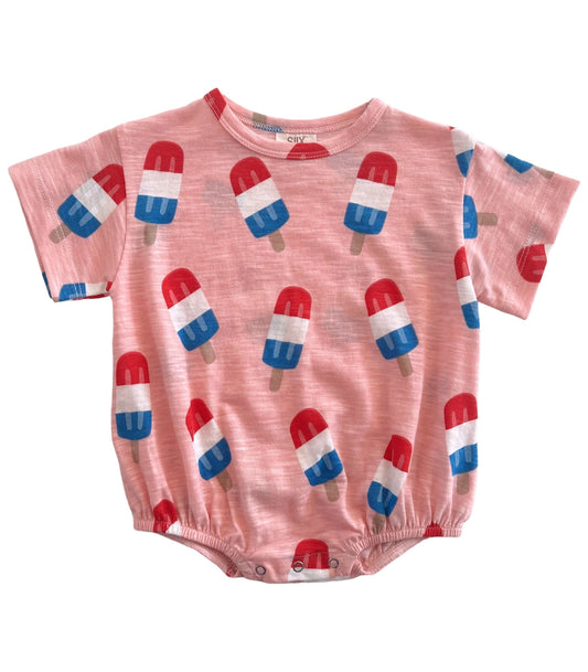 popsicle t-shirt bubble|pink, red,white,and blue