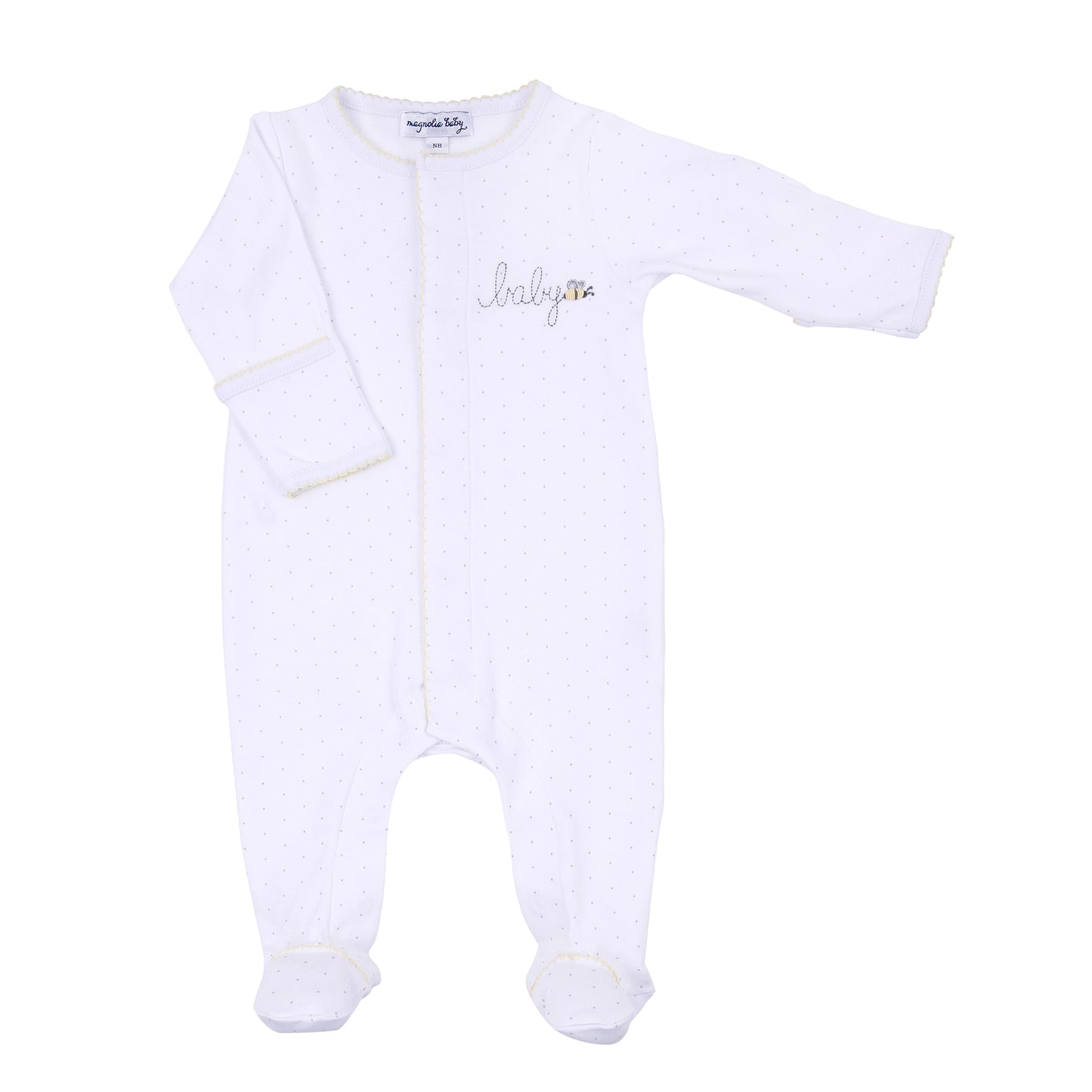 baby bee sleeper|yellow