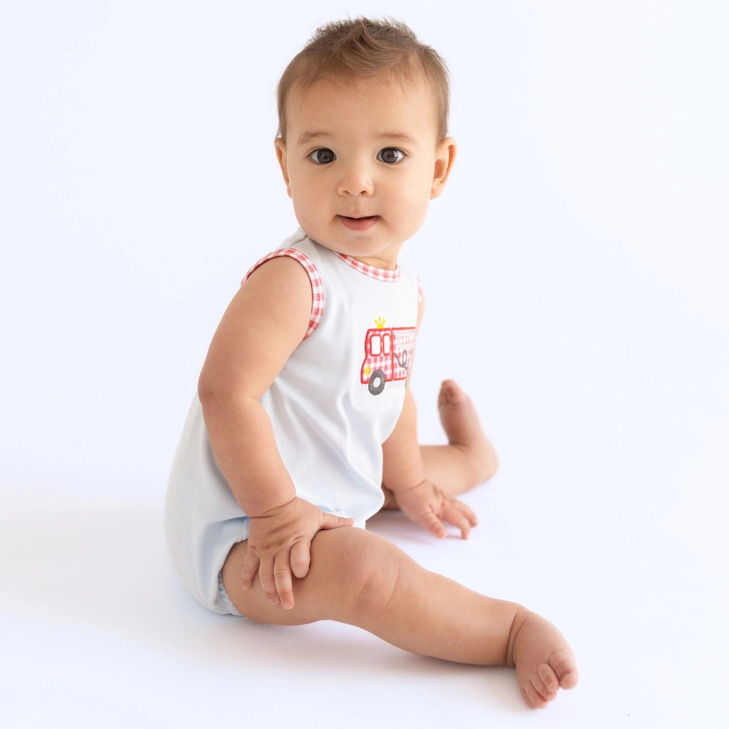 firetruck bubble|blue